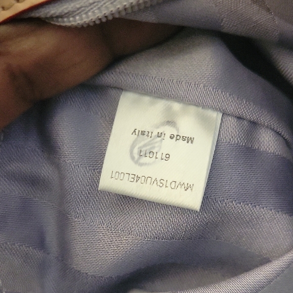 MCM Floral Pink and Beige Satchel - Picture 9 of 10